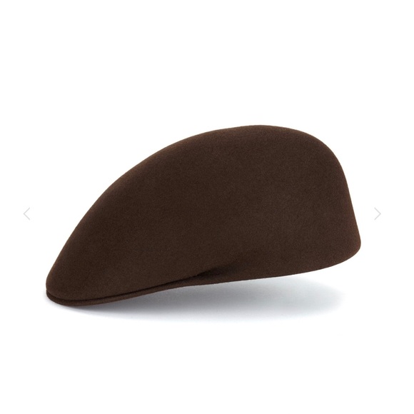 Unisex Lock & Co Blocked 100% wool felt flat cap. - Picture 3 of 6